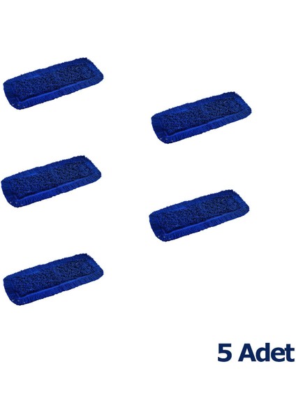 Orlon Nemli Palet Tablet Mop - Mavi - 60 Cm. - 5 Adet modelleri