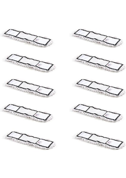 Nemli Palet Tablet Nem Alıcı Yedek Mop Paspas Başlığı Bezi Beyaz - 40 Cm. - 10 Adet