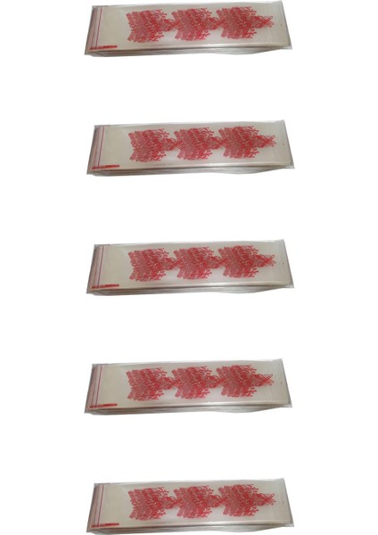 Çatal Kaşık Bıçak Poşeti - Afiyet Olsun Yazılı Baskılı - Şeffaf - 1 Kg. Lık 5 Paket