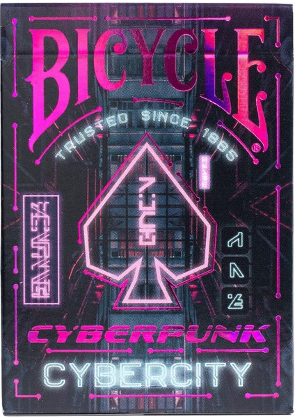 Cyberpunk Cybercity Iskambil Oyun Kart Destesi fiyatları