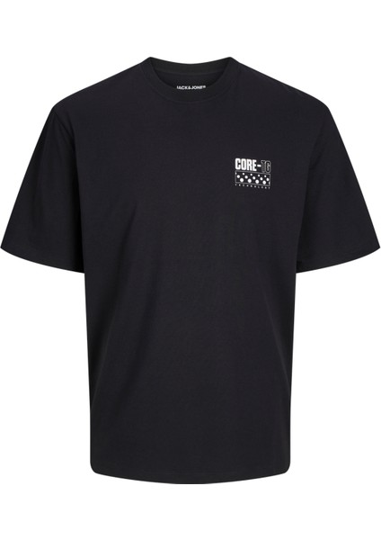 12269989 Jcoflash Tee Ss Crew T-Shirt Siyah