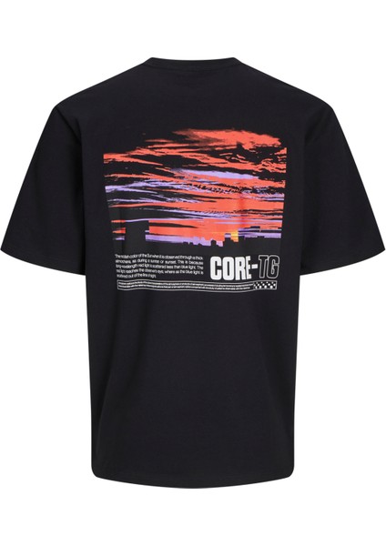12269989 Jcoflash Tee Ss Crew T-Shirt Siyah fiyatları