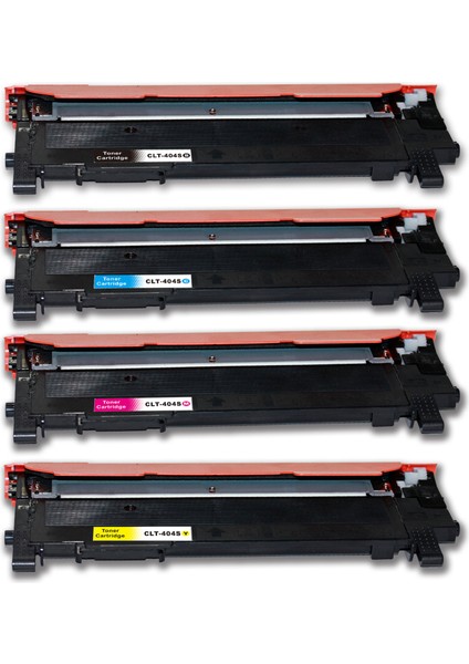 Samsung Clt 404 Muadil Toner Seti Tüm Renkler