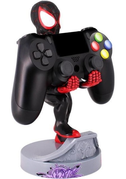 Exg Pro Cable Guys -Marvel Miles Morales Phone And Controller Holder