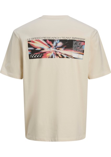 12269989 Jcoflash Tee Ss Crew T-Shirt Bej fiyatları