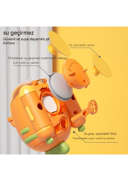 Bebek Banyosu, Su Oyunu, Çocuk Oyuncakları, Çocuklar, Bebekler ve Küçük Çocuklar Için Şampuan Eseri, Bebek Duş Spreyi, Şarj Edilebilir Versiyon (Yurt Dışından)