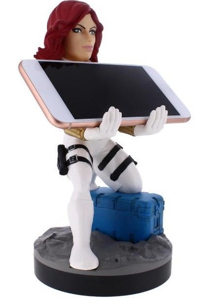 Exg Pro Cable Guys Marvel Black Widow White Suıt Phone And Controller Holder fırsatları