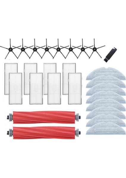 S7 T7S T7PLUS Ana Yan Fırça Mops Bezler Hepa Filtre Kiti Elektrikli Süpürge Yedek Parçaları (Yurt Dışından) fiyatları