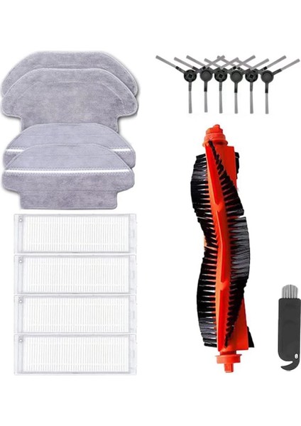 Yedek Parçalar Rulo Fırça Yan Fırça B106CN Robot Süpürge Aksesuarları Için Hepa Filtre (Yurt Dışından)