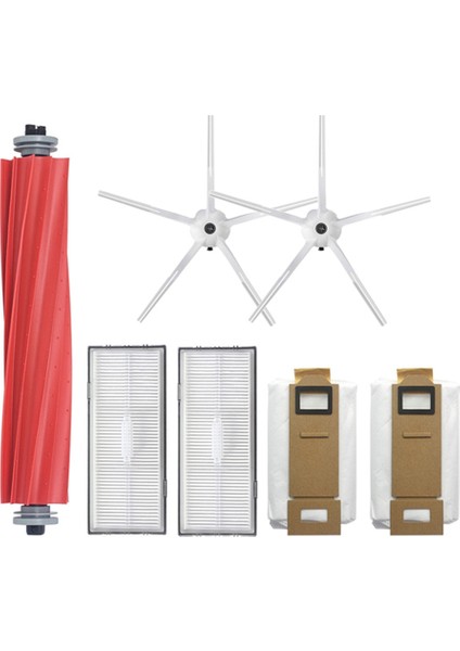 Süpürme Robotu Için S7 T7S T7S Plus Elektrikli Süpürge Yedek Parçaları Ana Fırça Kenar Fırça Filtresi Toz Torbası (Yurt Dışından)