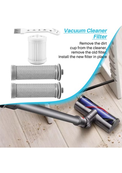 A10/A11 Hero A10/A11 Master ve S11/S12 Kablosuz Elektrikli Süpürgeler Için Yedek Hepa Filtreleri ve Ön Filtreler (Yurt Dışından) fırsatları