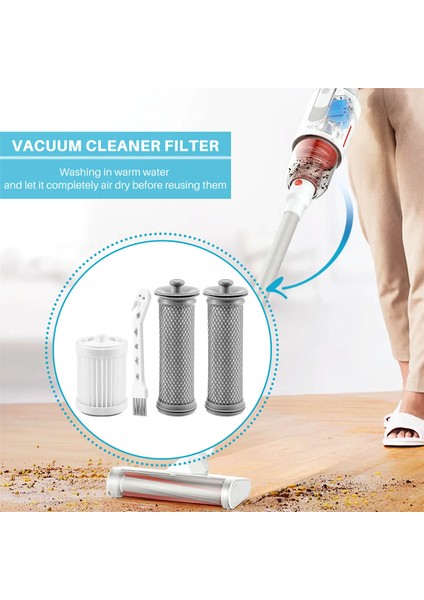 A10/A11 Hero A10/A11 Master ve S11/S12 Kablosuz Elektrikli Süpürgeler Için Yedek Hepa Filtreleri ve Ön Filtreler (Yurt Dışından) indirimleri