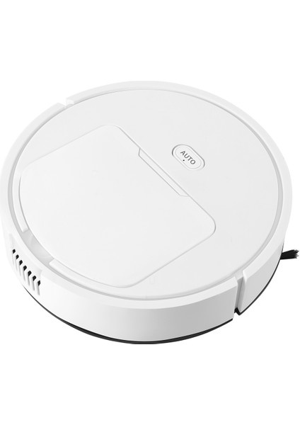 Otomatik Robot Temizleyici 3 In 1 Akıllı Süpürge Robotlu Süpürge Tembel Ev Temizlik Kablosuz Robot, Beyaz B (Yurt Dışından)