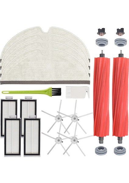 Max Max+ Robot Süpürge Aksesuarları Için Yedek Ana Fırça Yan Fırça Hepa Filtresi (Yurt Dışından)