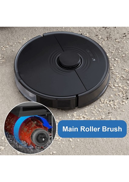 Max Max+ Robot Süpürge Aksesuarları Için Yedek Ana Fırça Yan Fırça Hepa Filtresi (Yurt Dışından) indirimleri