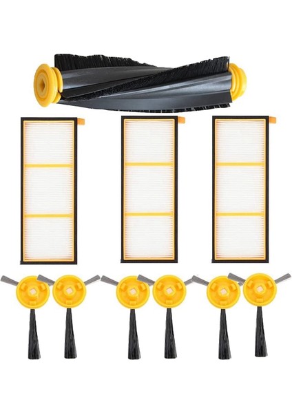 Yedek Parçalar Rulo Fırça Yan Fırça Hepa Filtre Ion RV700 RV750 Robot Süpürge Aksesuarları (Yurt Dışından)