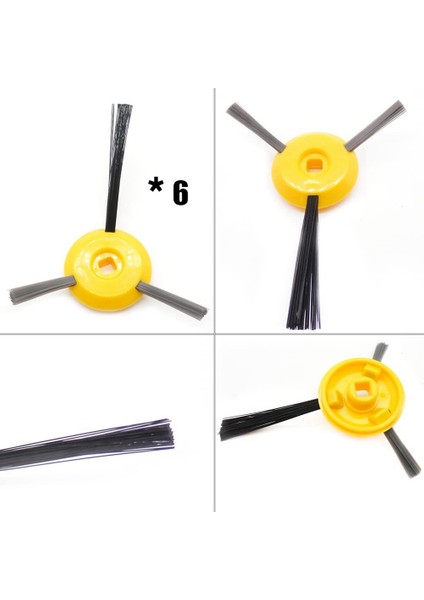 Yedek Parçalar Rulo Fırça Yan Fırça Hepa Filtre Ion RV700 RV750 Robot Süpürge Aksesuarları (Yurt Dışından) indirimleri