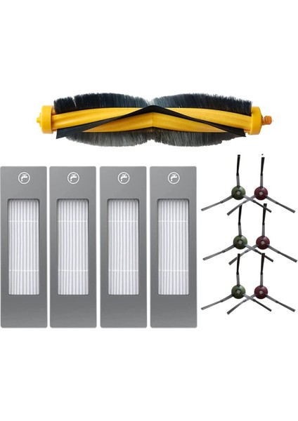 Deebot Ozmo T8 T8 Max T8 N8 Pro N8 Robot Vakum Için 11 Paket Aksesuar/yedek (Yurt Dışından)