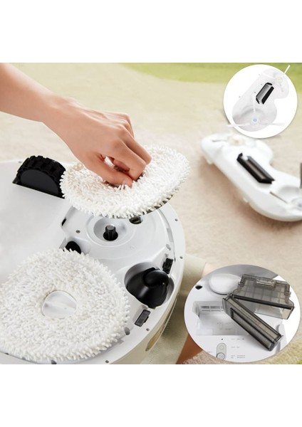 10 Adet Için Uygun T10 Süpürme Robotu Aksesuarları Yan Fırça Filtre Ekran Bez Paspas Bezi (Yurt Dışından) indirimleri