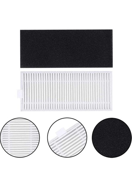 Robovac 11S 15C 30C 35C Elektrikli Süpürge Temizleyici Aksesuarları Için Uyumlu Yedek Yan Fırçalar Hepa Filtreler (Yurt Dışından) indirimleri