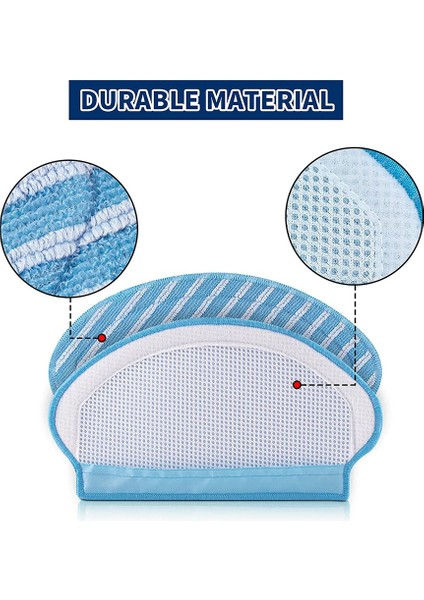 T8 N8PRO T8 Max Robotik Elektrikli Süpürge Aksesuarları A Için Uyumlu Yedek Yeniden Kullanılabilir Paspas Pedi (Yurt Dışından) fiyatları