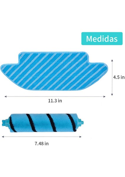 Yedek Parçalar Ana Fırça Yan Fırça Paspas Pedi 4090 Elektrikli Süpürgeler Için Uyumlu Temizleyici Aksesuarları (Yurt Dışından) fiyatları
