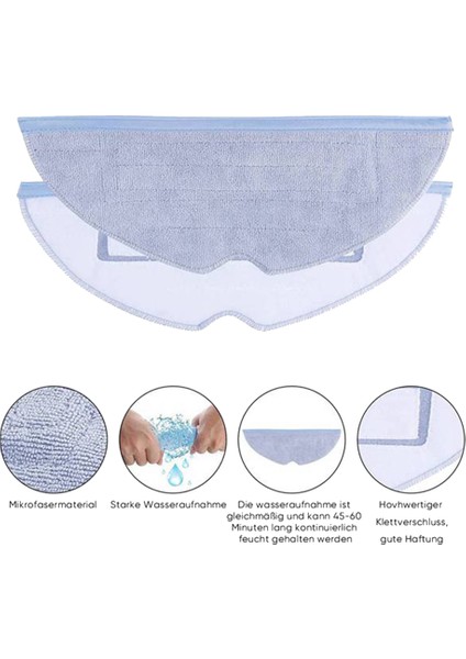 S7 Parçası Için Paspas Bez Bezi Paspas Bezleri Elektrikli Süpürge Robotu S70 S75 S7MAX S7MAXV T7S T7S Artı (Yurt Dışından) fiyatları