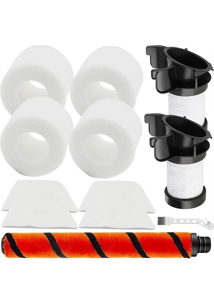 IF100 HV390 IF200 IC205 Elektrikli Süpürge Aksesuarları Için Uyumlu Yedek Ana Fırça Hepa Filtreleri (Yurt Dışından)