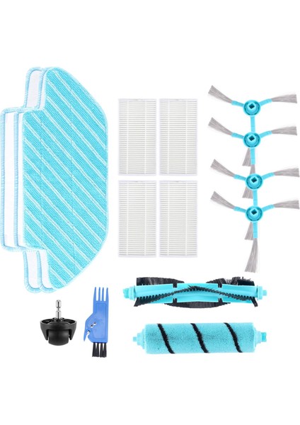 Hepa Filtre 4090 5090 Robotlu Süpürge Ana Silindir Fırça Yan Fırçalar Mops Bez Paçavra Kiti (Yurt Dışından) modelleri