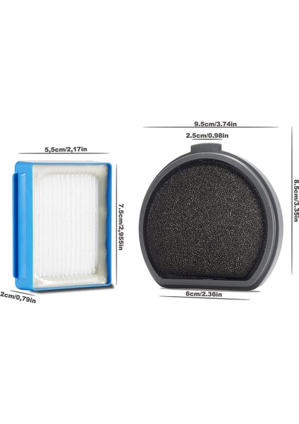 Yedek Hepa Filtre QX9-1-50IB Askqx9 Elektrikli Süpürge Aksesuarları Ev Parçaları Için Uyumlu (Yurt Dışından) fırsatları