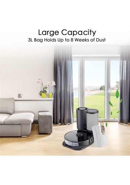 S7 T7S Robot Süpürge Aksesuarları Vakum Torbası Için Uyumlu Yedek Parçalar Toz Torbası (Yurt Dışından) fırsatları