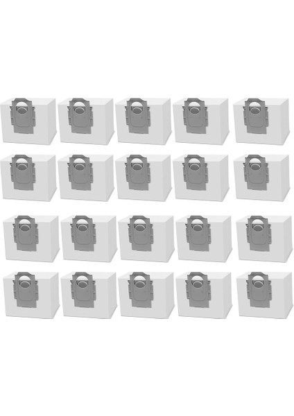 S7 Max V, S7 Max V Plus, G10S, G10S Pro, Max Robot Süpürge Aksesuarları Için Toz Torbası 20 Adet (Yurt Dışından)