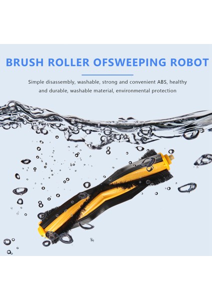 Deebot 930 900 901 M80 Pro M81 M85 M88 R95 R96 R98 Robotik Elektrikli Süpürge Için Yedek Ana Fırça (3'lü Paket) (Yurt Dışından) fırsatları