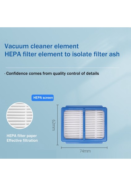 Adet Yedek Arka Filtre Pamuk QX9-1-50IB/ALRG/ANIM Askqx9 Elektrikli Süpürge Aksesuarları Için Uygun (Yurt Dışından) fiyatları