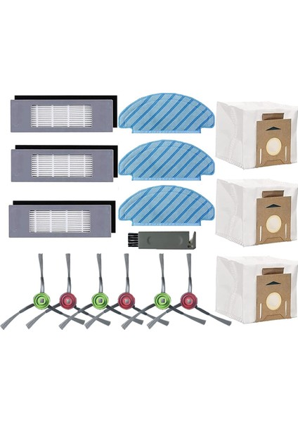 / Max/ Station/ 2 Pro Robot Süpürge Yedek Parçaları Için Yedek Aksesuar Seti (Yurt Dışından)