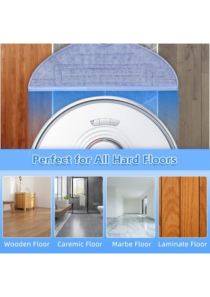 S7 /s7+/s7 Maxv/s7 Maxv Plus / S7 Maxv Ultra / T7 / T7 Plus Elektrikli Süpürge Paspas Bezi Için Yedek Paspas Bezleri (Yurt Dışından) fiyatları