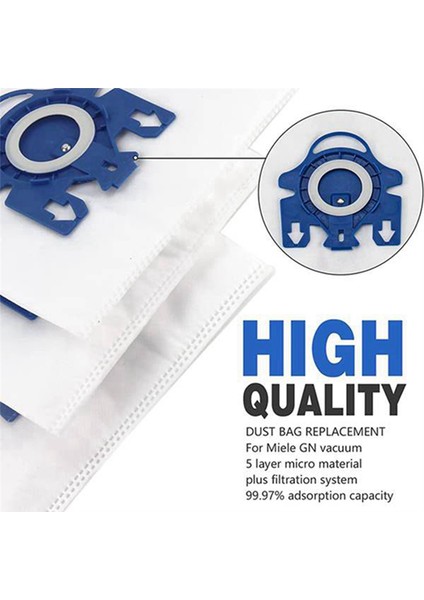 Klasik C1,C2,C3,S2000,S5000 ve S8000 Serisi Için 20 Adet Elektrikli Süpürge Torbası 9917730 Toz Torbası Aksesuarı (Yurt Dışından) fırsatları