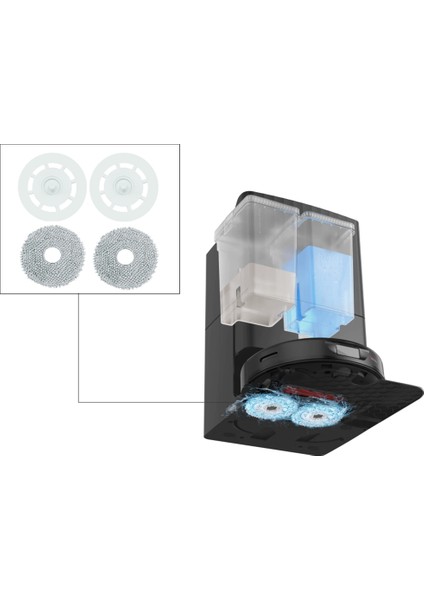 11 Adet Q/P10 A7400RR Elektrikli Süpürge Parçaları Ana Yan Fırça Hepa Filtre Paspas Bezleri Bez Toz Torbası (Yurt Dışından) fiyatları