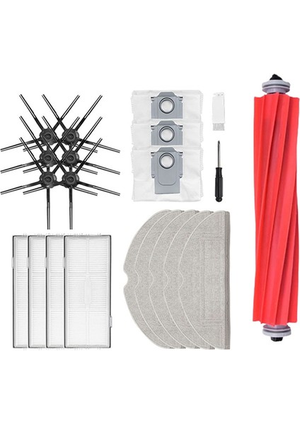 S7 Maxv Ultra Toz Torbası Filtre S7 Maxv/artı G10S Pro T8 Ana Yan Fırça Paspas Robot Vakum Yedek Parça (Yurt Dışından) modelleri