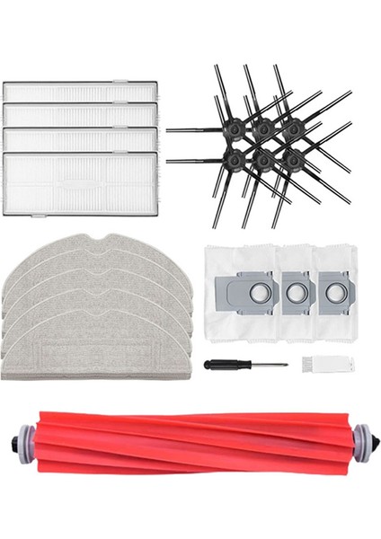 S7 Maxv Ultra Toz Torbası Filtre S7 Maxv/artı G10S Pro T8 Ana Yan Fırça Paspas Robot Vakum Yedek Parça (Yurt Dışından) fırsatları