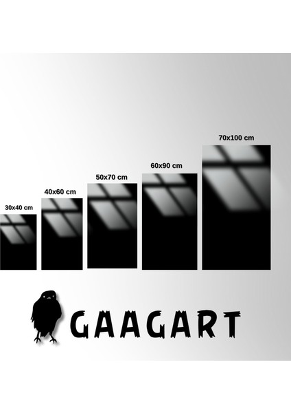 Metal Çerçeveli Cam Diş Poliklinik Tablosu Salvador Dali Yıldızlı Gece