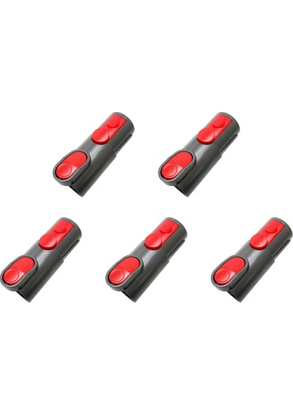Ektrikli Süpürge Aksesuarları, 5x V6 V7 V10 Ektrikli Süpürge Hortumu Adaptörü 35MM - 32MM Adaptör Dönüştürücü Ekleri Aksesuar-A, Kırmızı (Yurt Dışından)