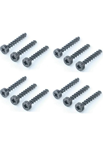 Vidalar Vidalar, Akülü V6 V7 V10 V11 Ektrikli Süpürge Güç Paketi Için 12 Vidadan Oluşan Set/, Gri (Yurt Dışından)