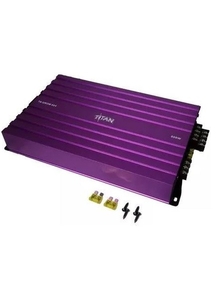 TITAN-804 4 Kanal Max 1600 Watt Oto Amfi-Anfi