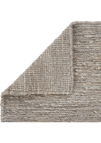 Wicker Gri Jüt Halı Yolluk El Dokuma Jüt Kilim Hasır Halı Dekoratif Otantik Halı Bohem El Halısı