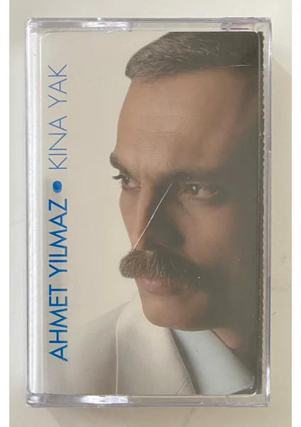 Ahmet Yılmaz Kına Yak Kaset (Jelatininde Sıfır Orjnal Dönem Baskı Kaset)