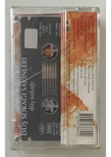 Düş Sokağı Sakinleri Düş Sokağı Kaset (Orjnal Dönem Baskı Kaset)