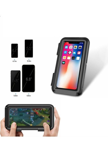 Motosiklet Telefon Tutucu Bisiklet Telefon Tutucu Su Geçirmez Motor Tutacak fırsatları