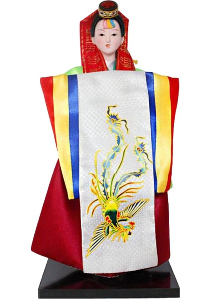 Geyşa Minyatür Kabuki Heykeli Dekoratif Taşınabilir Hanbok F (Yurt Dışından) fiyatları