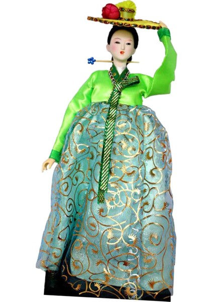 Geyşa Minyatür Kabuki Heykeli Dekoratif Taşınabilir Hanbok I (Yurt Dışından) modelleri